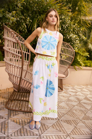 Olivia by Livro Kit Skirt, Flora Painted