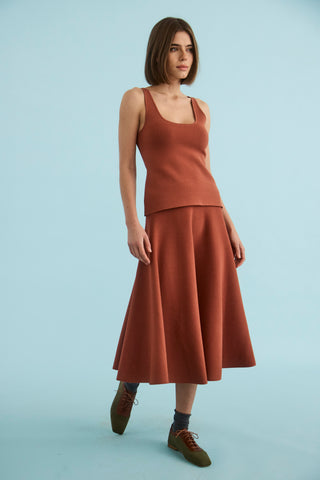 Hunter Bell Davis Cami, Rust