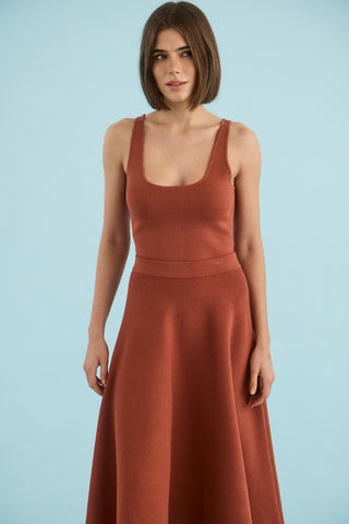 Hunter Bell Davis Cami, Rust