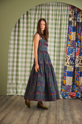 Hunter Bell Dolly Dress, Midnight Garden