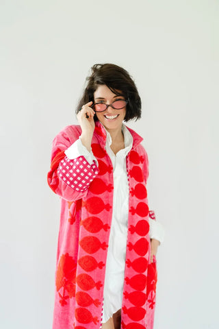 Eleanor James Caption Duster, Cherry Bomb