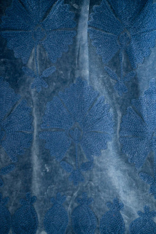 Eleanor James Caption Duster, Midnight Rider Blue