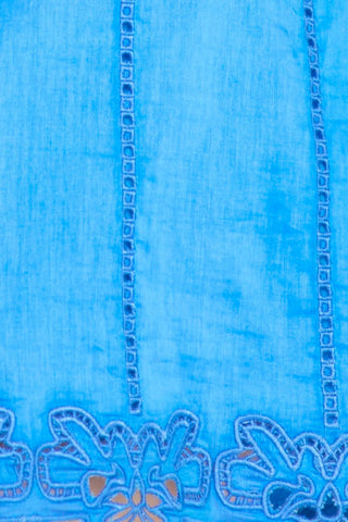 Mirth Parma Skirt, Egyptian Blue Lotus Eyelet