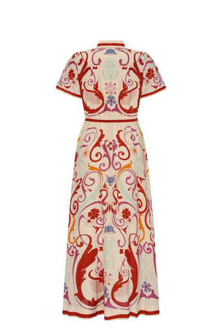 Carolina K Elisetta Dress, Fileteado