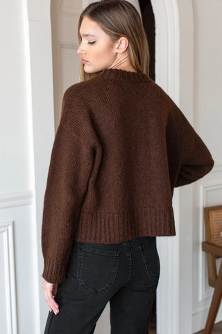 Emerson Fry Cozy Sweater, Cocoa