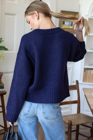 Emerson Fry Cozy Sweater, Navy