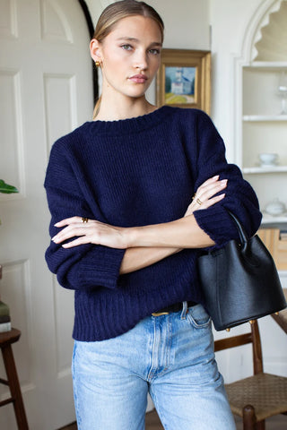 Emerson Fry Cozy Sweater, Navy