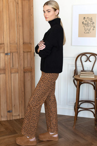 Emerson Fry Everyday Pant, Vintage Leopard Organic
