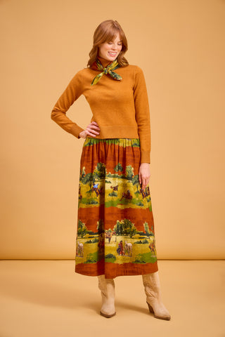 Olivia by Livro Erin Turtleneck, Saddle
