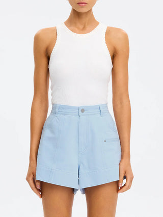 Kivari Evie Denim Short, Sky
