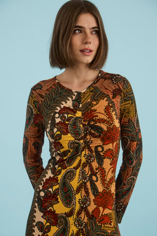 Hunter Bell Fairhope Dress, Highland Tapestry
