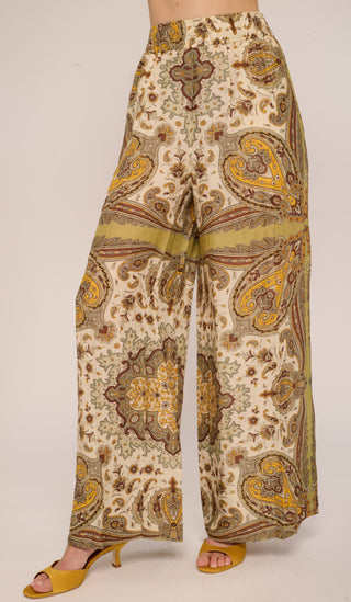 Love the Label Jocelyn Pant, Kaleidoscope Scarf Print