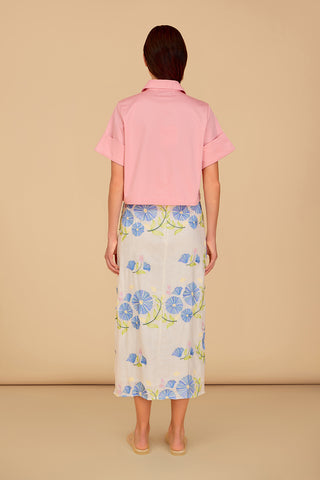 Olivia by Livro Leigh Wrap Skirt, Flora Embroidery