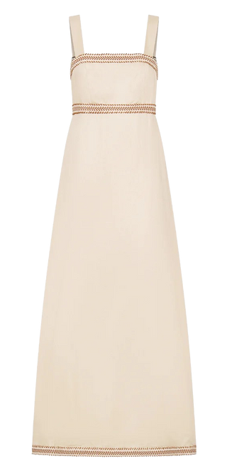 Kivari Freya Maxi Dress, Cream
