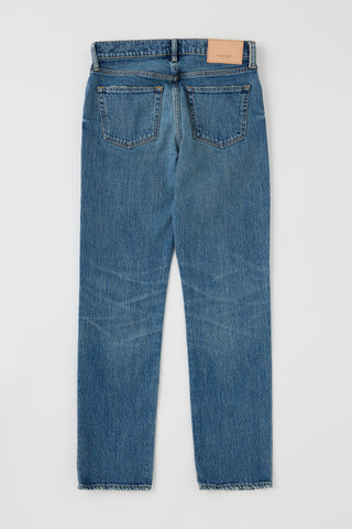 Moussy Vintage Fleet Slim Straight, Blue