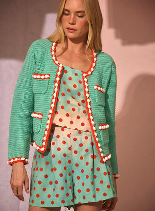 Hunter Bell Russell Cardigan, Seaglass