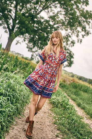 Hunter Bell Howard Dress, Tapestry Floral