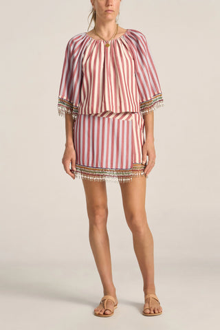 Ilio Nema Harpies Top, Oia Stripe