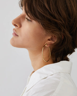 Jenny Bird Medium Icon Hoops, Gold