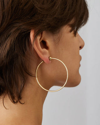 Jenny Bird Medium Icon Hoops, Gold