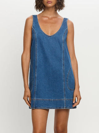 Kivari Ilaria Mini Dress, Indigo