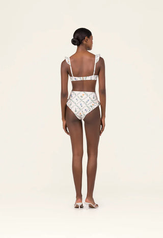 Agua by Agua Bendita Kiwi Jengibre Brisa Bikini Set, Multicolor