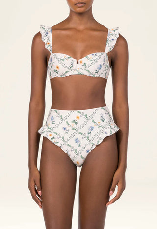 Agua by Agua Bendita Kiwi Jengibre Brisa Bikini Set, Multicolor