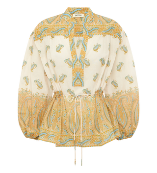 BOTEH Jardin Smock Shirt, Creme