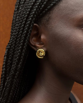 Jenny Bird Gio Earrings, High Polish Gold