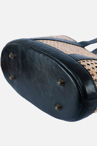 Jelavu The Sallie Leather Trim, Black