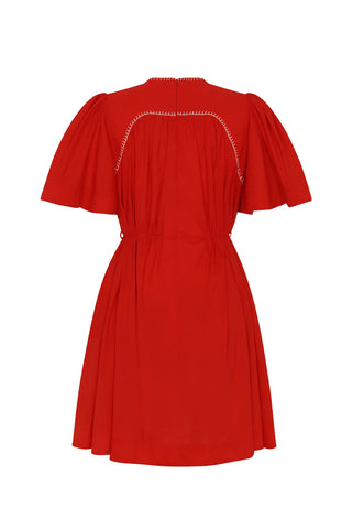 Carolina K Kerry Dress, Red