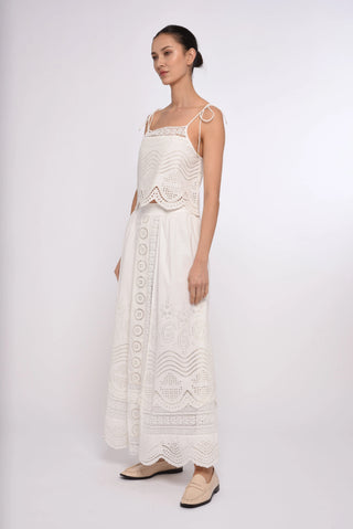 Love the Label Westin Skirt, White