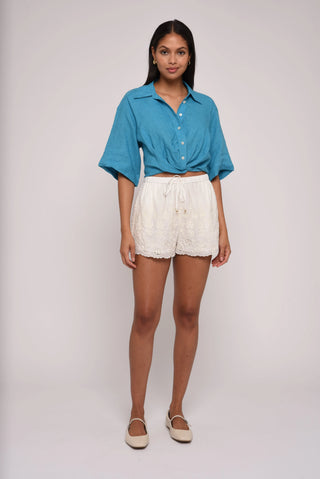 Love the Label Ankita Top, Maui Blue