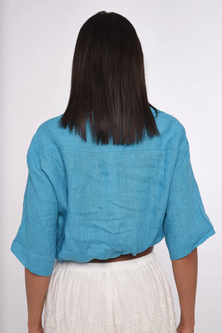 Love the Label Ankita Top, Maui Blue