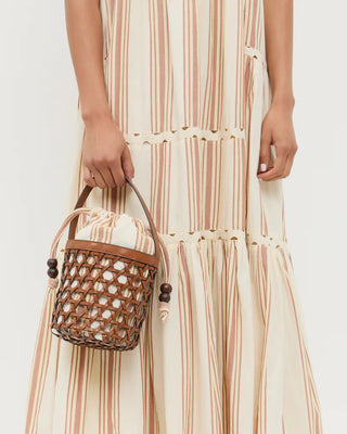 Loeffler Randall Laith Top Handle Bag, Timber Butter Brown