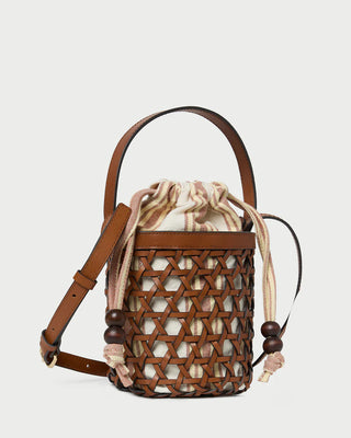 Loeffler Randall Laith Top Handle Bag, Timber Butter Brown