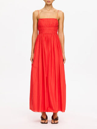 Kivari Fiona Maxi Dress, Red