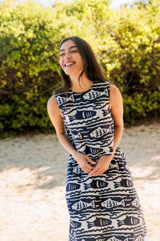 Livro Crop Top, Fish Print