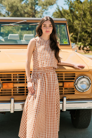 Livro Pavilion Skirt, Field Check