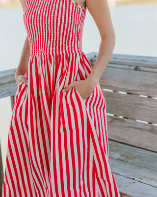 Livro Stroll Dress, Red Stripes