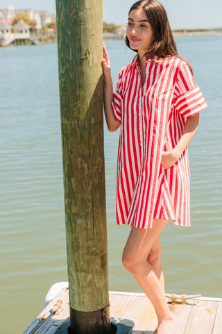 Livro Dock Dress, Red Stripes