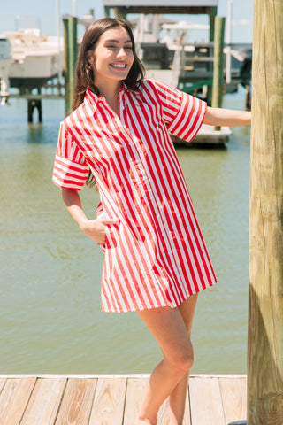 Livro Dock Dress, Red Stripes