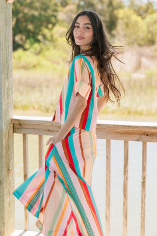 Livro Pavilion Skirt, Amberline Stripes