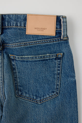 Moussy Vintage Fleet Slim Straight, Blue