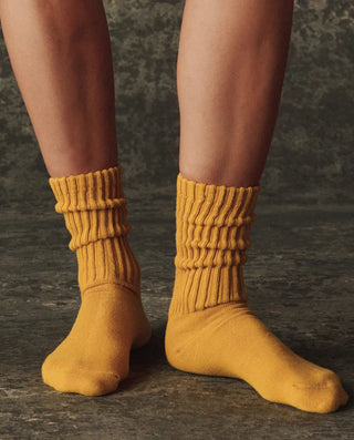 The Great The Classic Crew Sock, Bright Yellow
