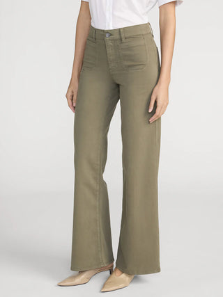 Frame Le Slim Palazzo Modernist Pocket, Grasshopper