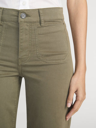 Frame Le Slim Palazzo Modernist Pocket, Grasshopper