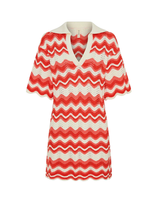 Kivari Leighton Mini Dress, Coral