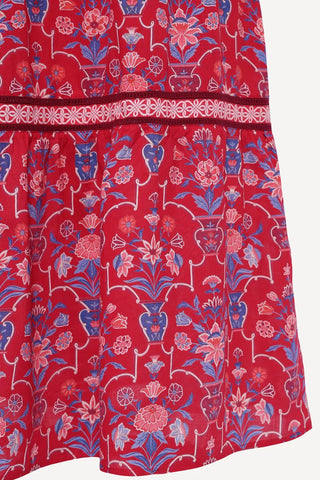 Banjanan Liza Dress, Cinnabar