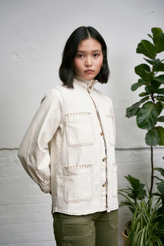 Seventy + Mochi Pablo Jacket, Ecru
